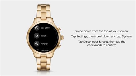 how do i factory reset michael kors runway smart watch|MICHAEL KORS ACCESS RUNWAY MANUAL Pdf Download.